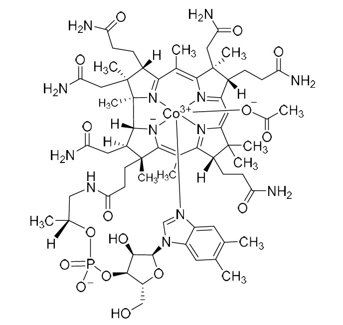 Show details for Hydroxocobalamin Acetate (Vitamin B12 Analog) Picture of Hydroxocobalamin Acetate (Vitamin B12 Analog)