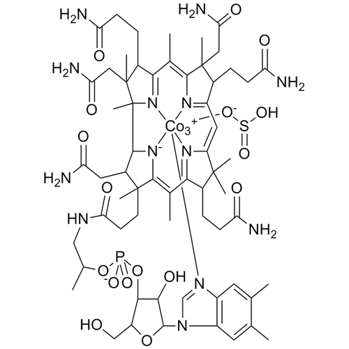 Show details for Sulphitocobalamin Picture of Sulphitocobalamin