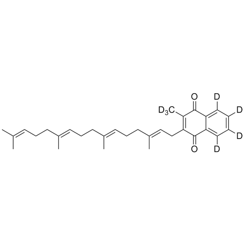 Picture of Menaquinone 4-d7 (Mixture of cis-trans isomers)