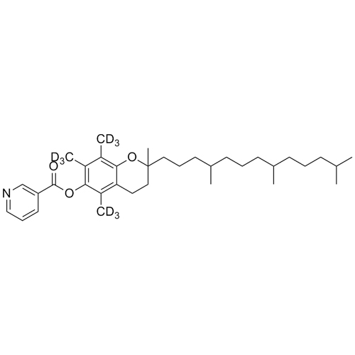 Picture of DL-alpha-Tocopherol Nicotinate-d9