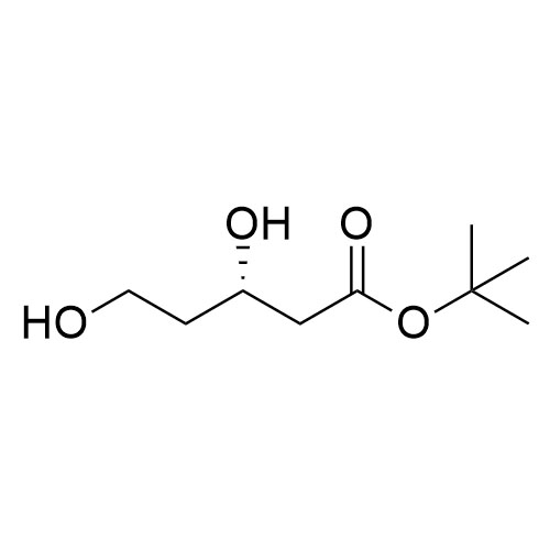 Picture of (S)-tert-butyl 3,5-dihydroxypentanoate (Vaborbactam Impurity)