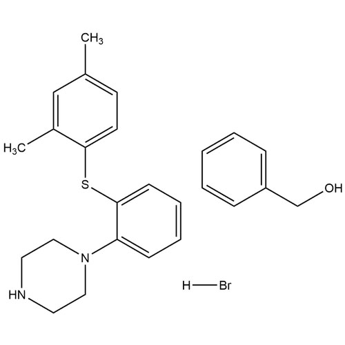 Picture of Vortioxetine HBr Benzyl Alcohol Solvate