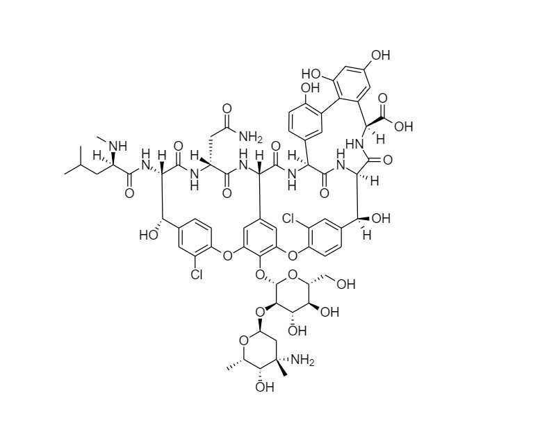 Show details for Vancomycin EP Impurity I (10-Syn-chlorovancomycin B) Picture of Vancomycin EP Impurity I (10-Syn-chlorovancomycin B)