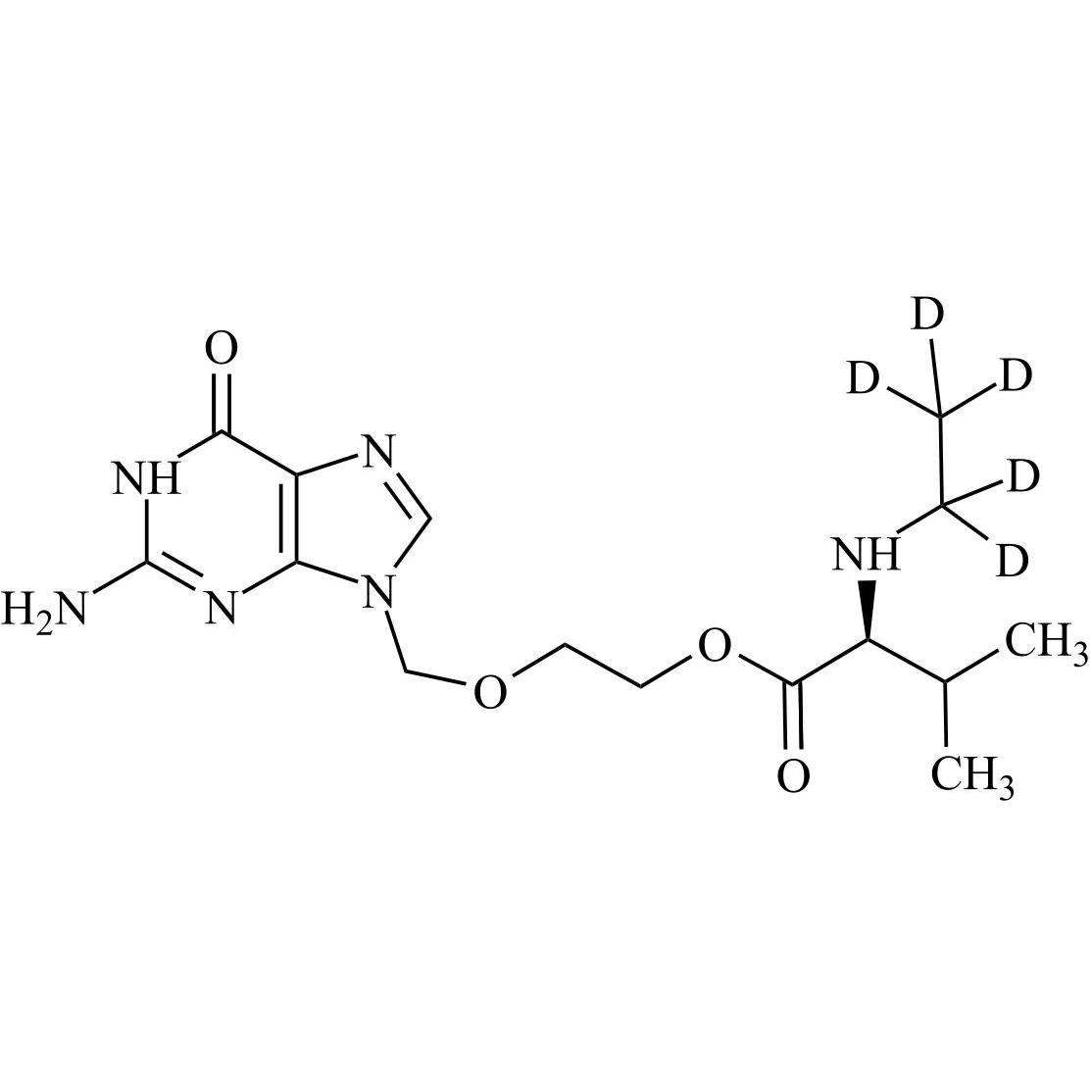 Picture of Valaciclovir EP Impurity D-d5