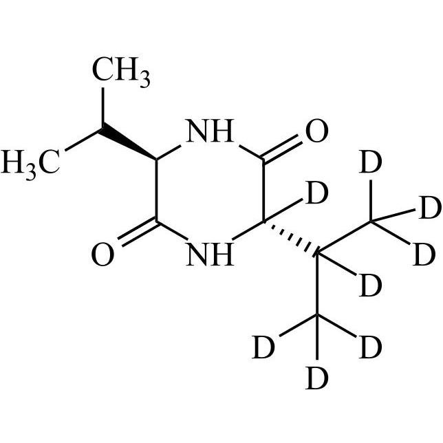 Picture of trans-3,6-Diisopropyl-2,5-Piperazinedione-d8