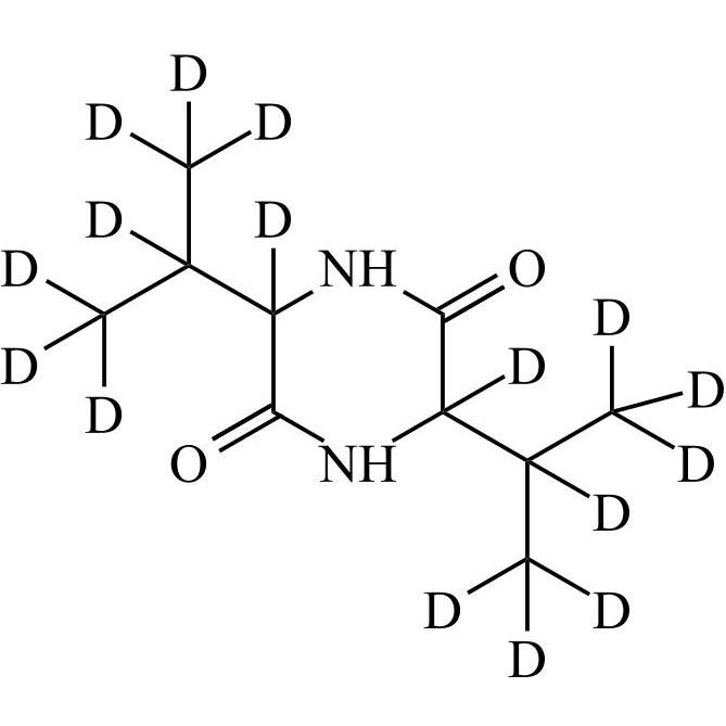 Picture of 3,6-Diisopropyl-2,5-Piperazinedione-d16