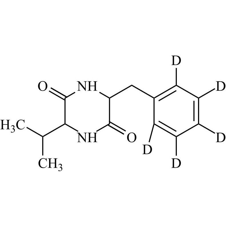 Picture of 3-Benzyl-6-isopropyl-2,5-Piperazinedione-d5