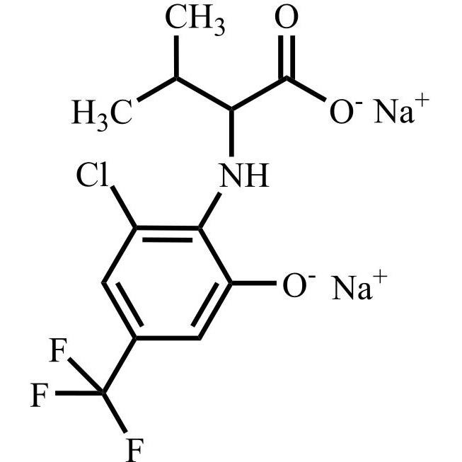 Picture of N-(6-Hydroxy-2-Chloro-4-(Trifluoromethyl)phenyl) Valine Disodium Salt