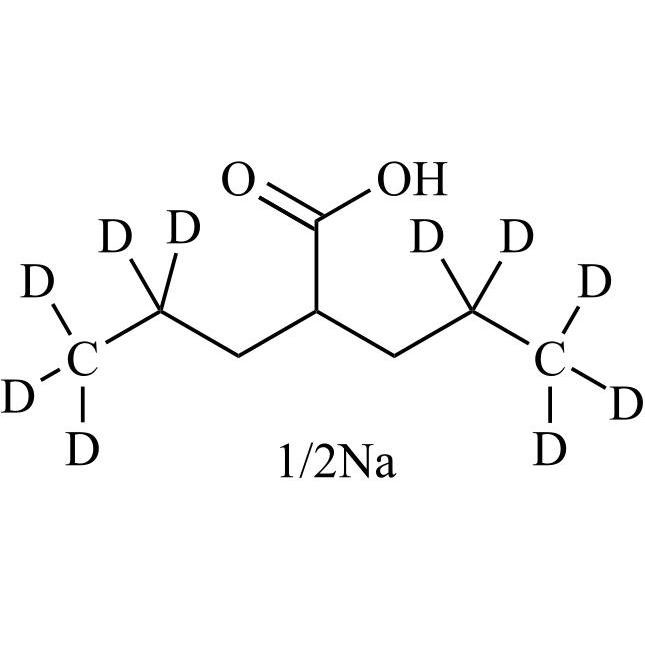 Picture of Valproic Acid-d10 Semisodium Salt