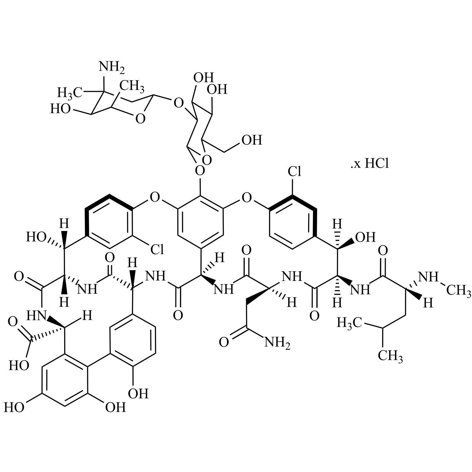 Show details for Vancomycin HCl Picture of Vancomycin HCl