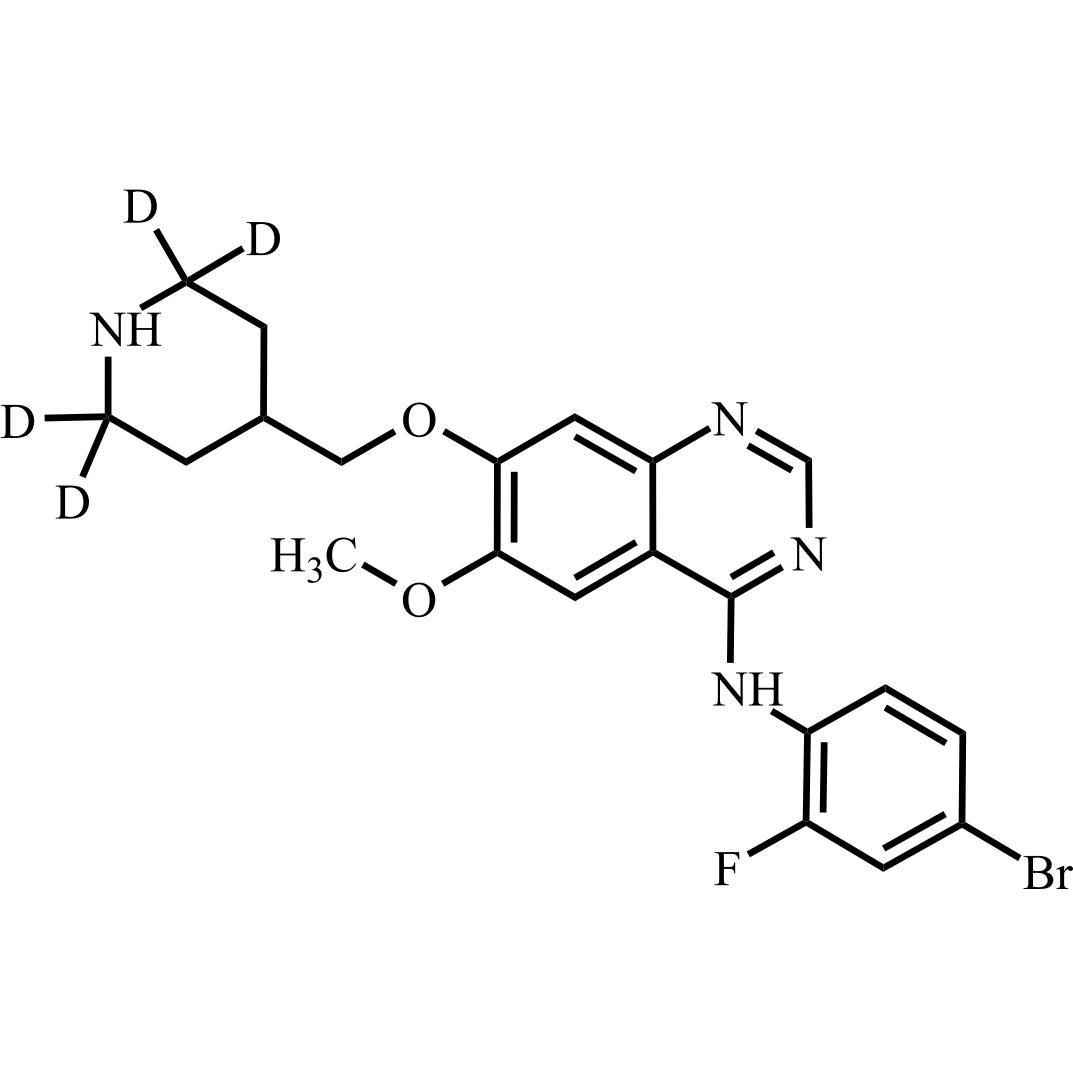 Picture of N-Demethyl Vandetanib-d4