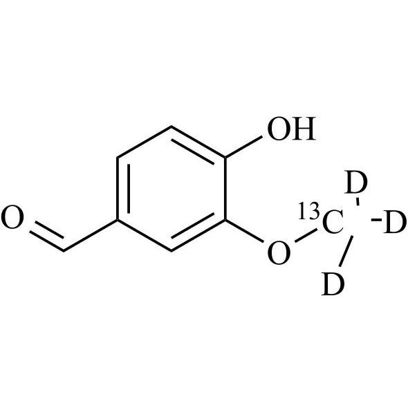 Picture of Vanillin (o-methoxy-13C-d3)