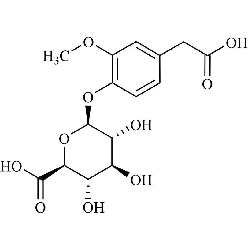 Show details for Homovanillic Acid 4-Glucuronide Picture of Homovanillic Acid 4-Glucuronide