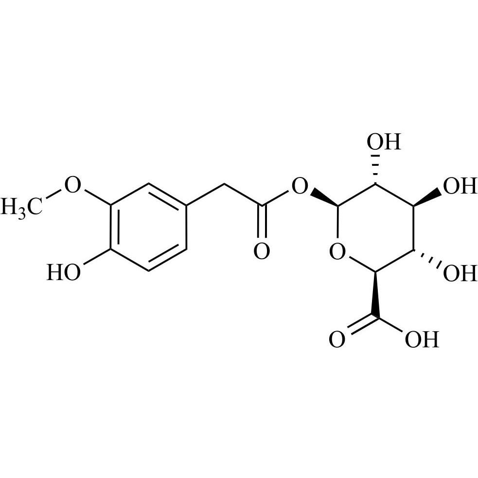 Show details for Homovanillic Acid Acyl Glucuronide Picture of Homovanillic Acid Acyl Glucuronide