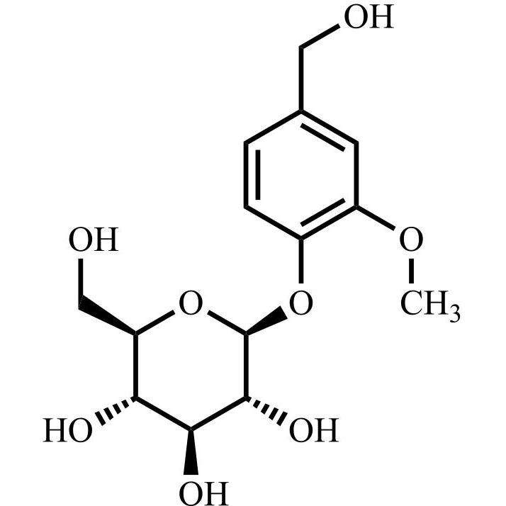 Show details for Vanillyl Alcohol 4-O-beta-D-Glucopyranoside Picture of Vanillyl Alcohol 4-O-beta-D-Glucopyranoside