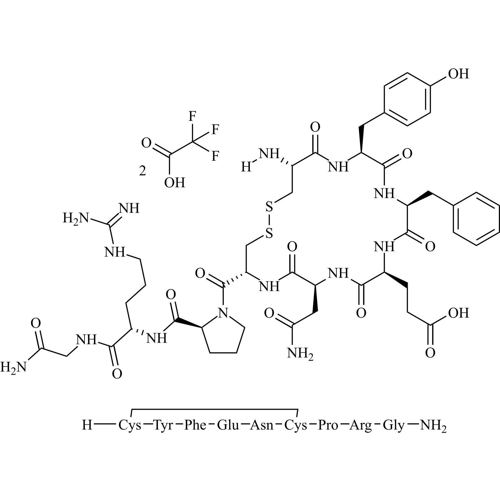 Picture of Vasopressin Impurity 7 Ditrifluoroacetate