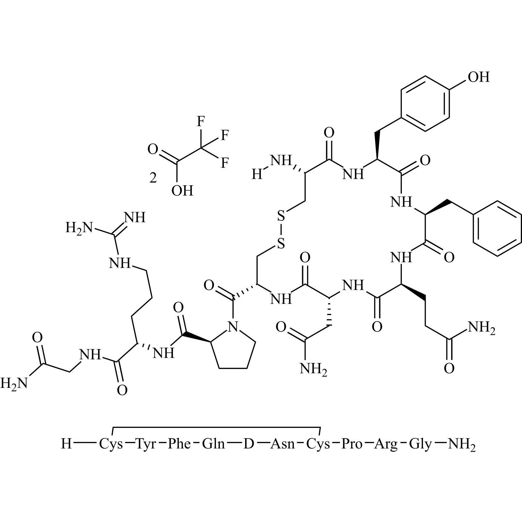 Picture of Vasopressin Impurity 9 Ditrifluoroacetate