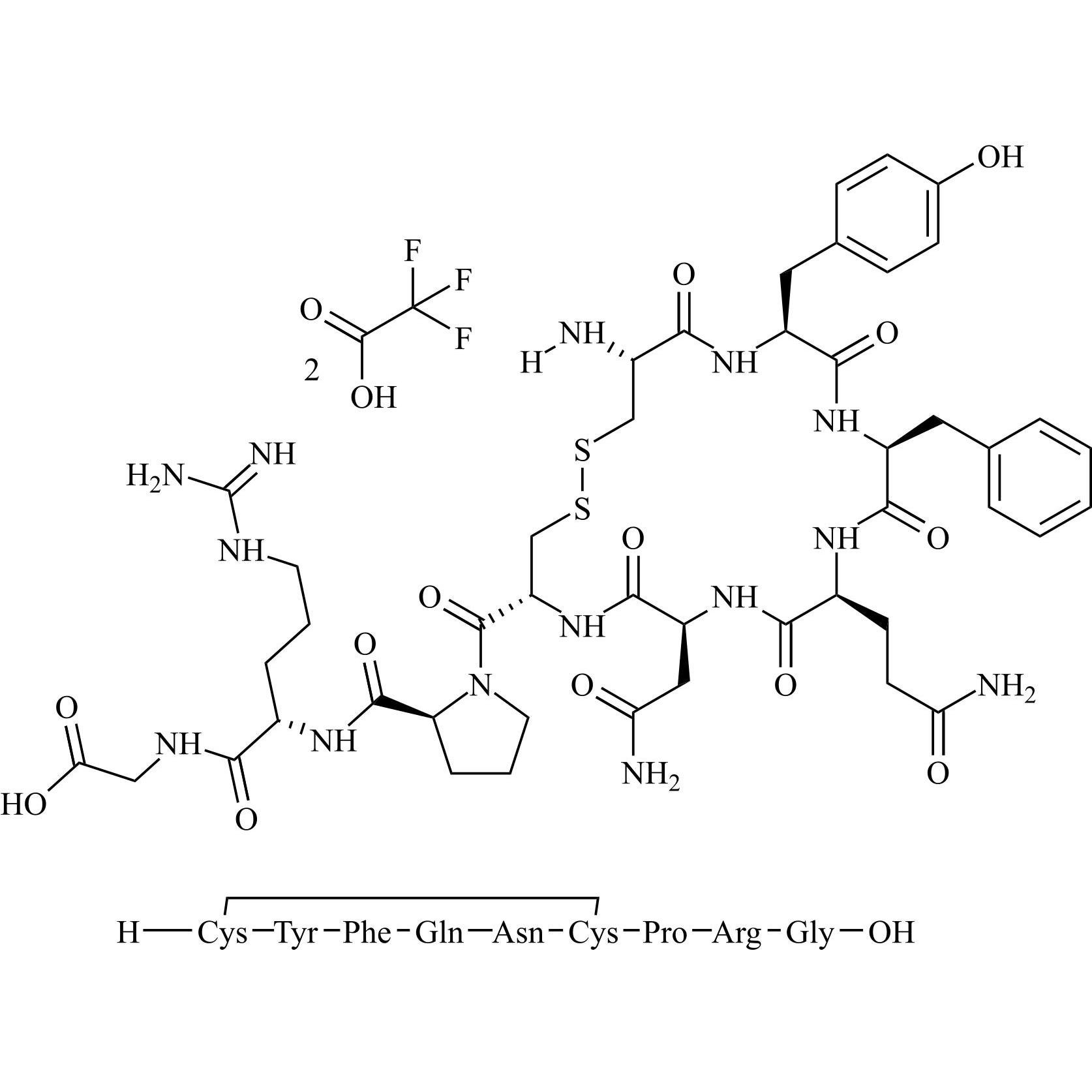Picture of Vasopressin Impurity 10 Ditrifluoroacetate