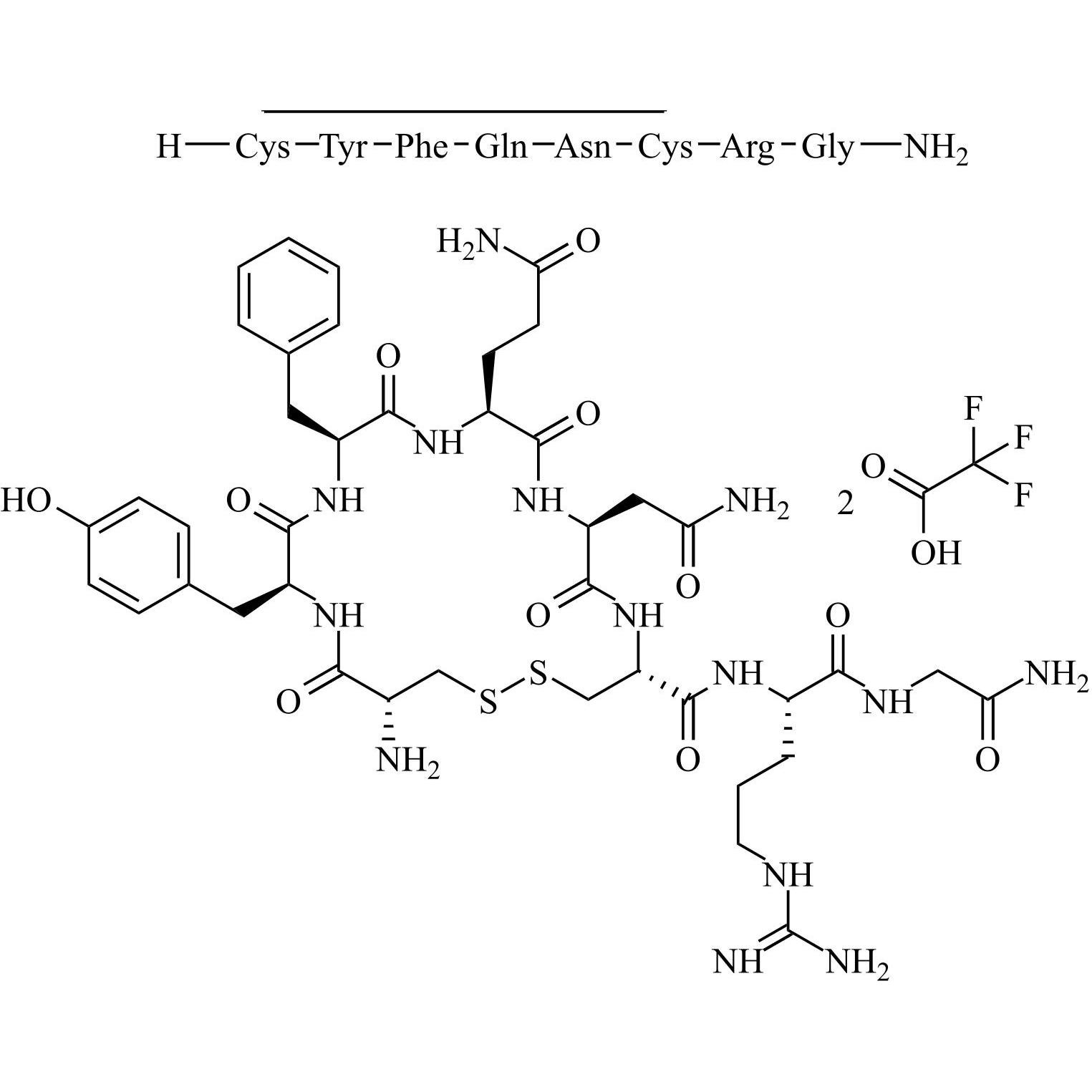 Picture of VasopressinÂ ImpurityÂ 1Â Ditrifluoroacetate