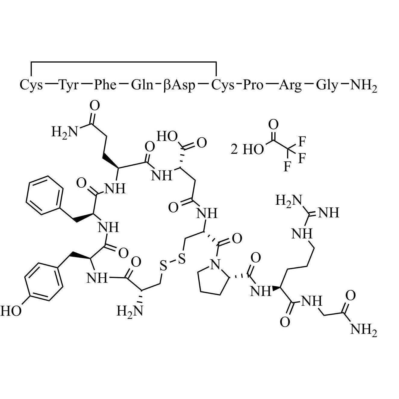 Picture of Vasopressin Impurity 2 Ditrifluoroacetate