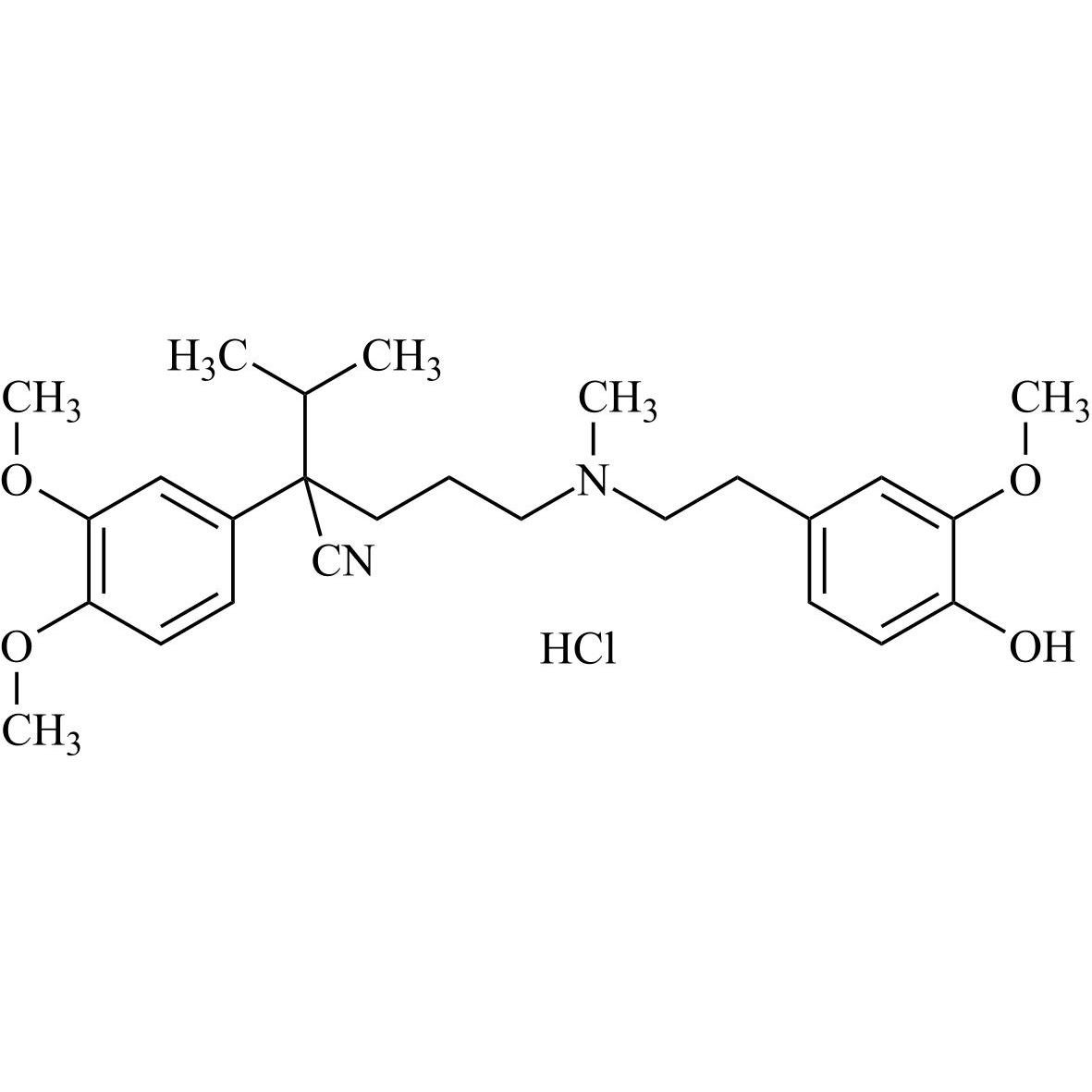 Picture of Verapamil Impurity 3 HCl
