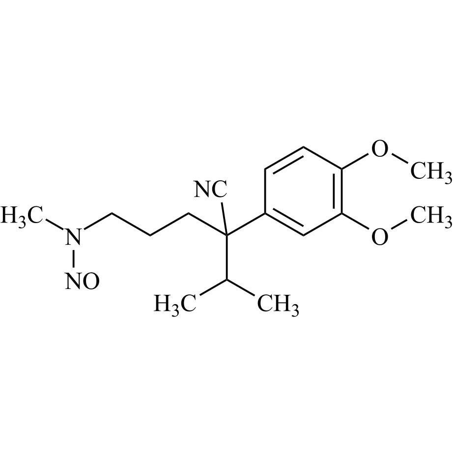 Show details for N-Nitroso Verapamil EP Impurity F (N-Nitroso Verapamil USP Related Compound A (Free Form)) Picture of N-Nitroso Verapamil EP Impurity F (N-Nitroso Verapamil USP Related Compound A (Free Form))