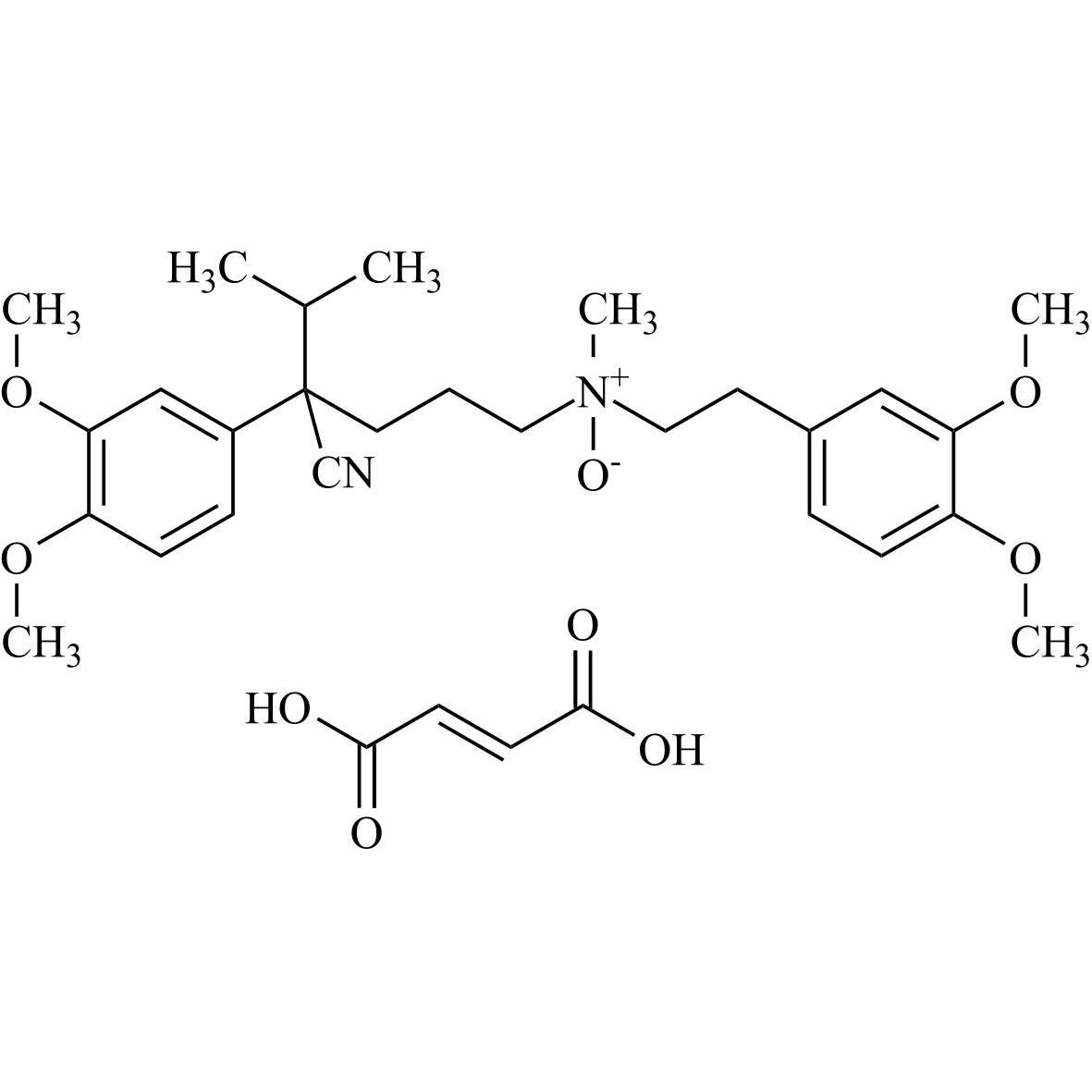 Picture of Verapamil N-Oxide (Amine Oxide) Fumarate