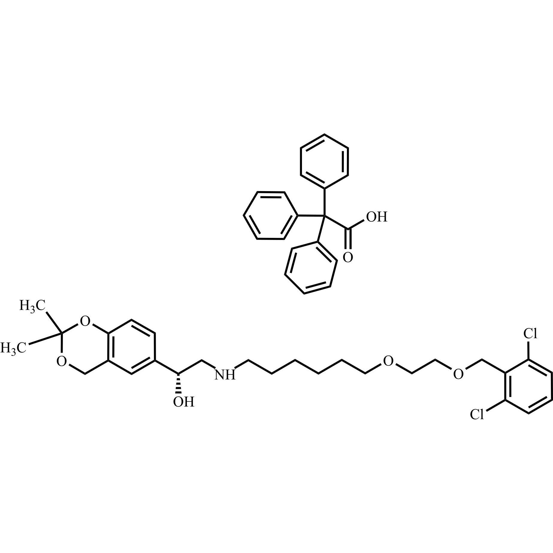 Picture of Vilanterol Impurity 1 Triphenylacetate