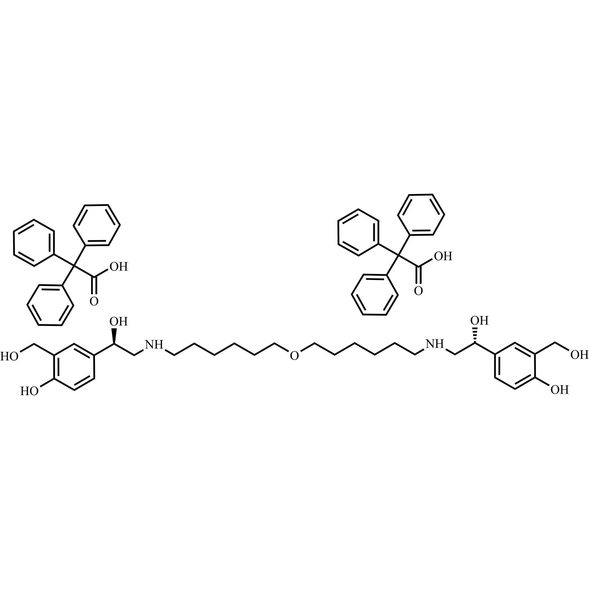Picture of Vilanterol Impurity 9 Ditriphenylacetate