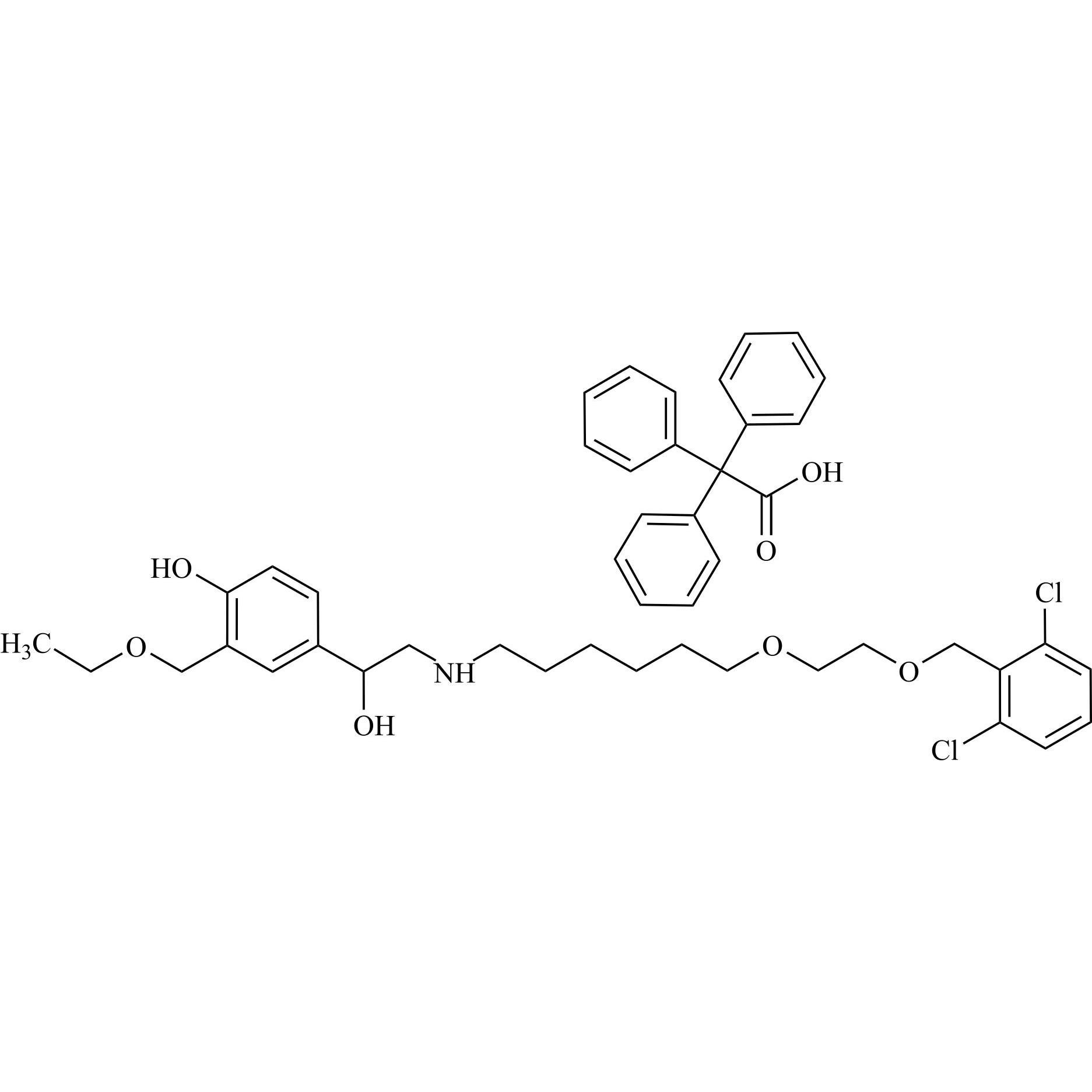 Picture of Vilanterol Impurity 12 Triphenylacetate