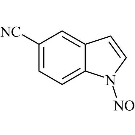 Picture of N-Nitroso Vilazodone Impurity 40 (N-Nitroso 5-Cyanoindole)