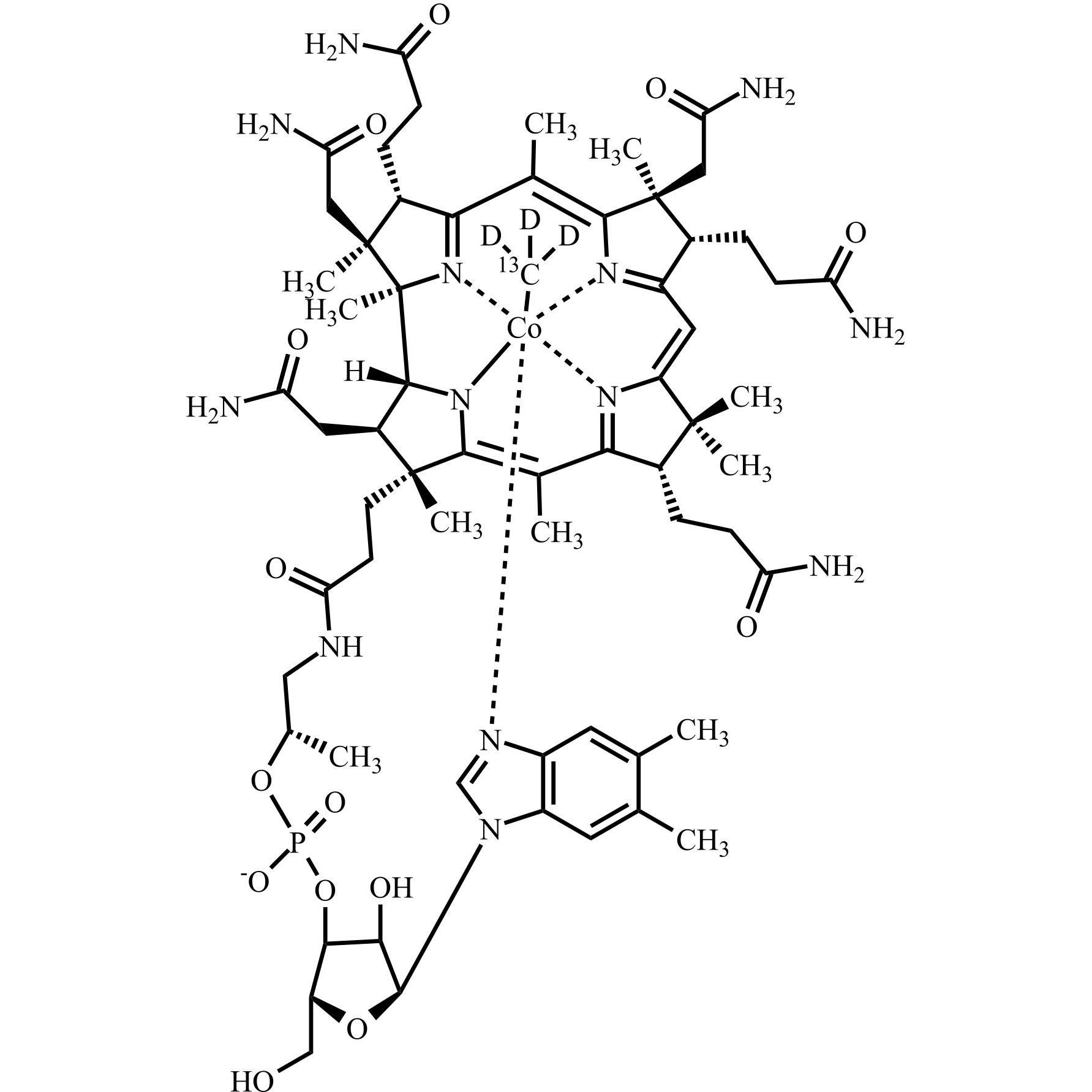 Show details for Methylcobalamin-13C-d3 Picture of Methylcobalamin-13C-d3