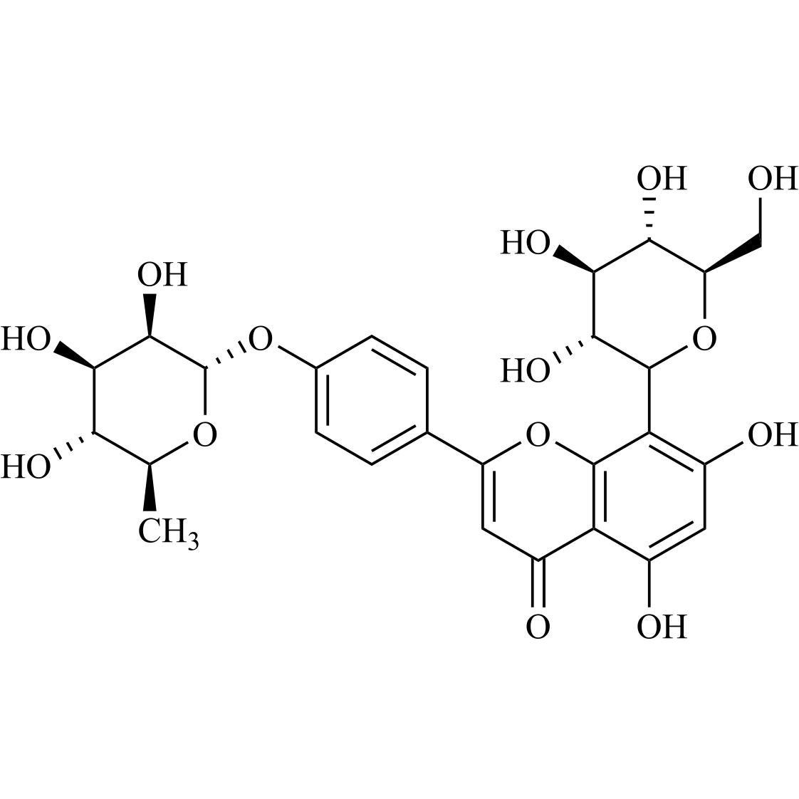 Picture of Vitexin-4'-Rhamnoside