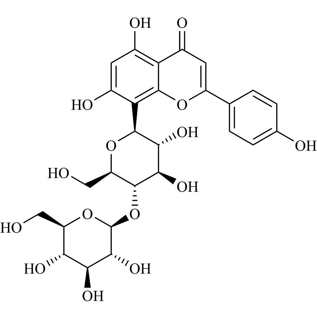 Picture of Vitexin 4-O-Glucoside"