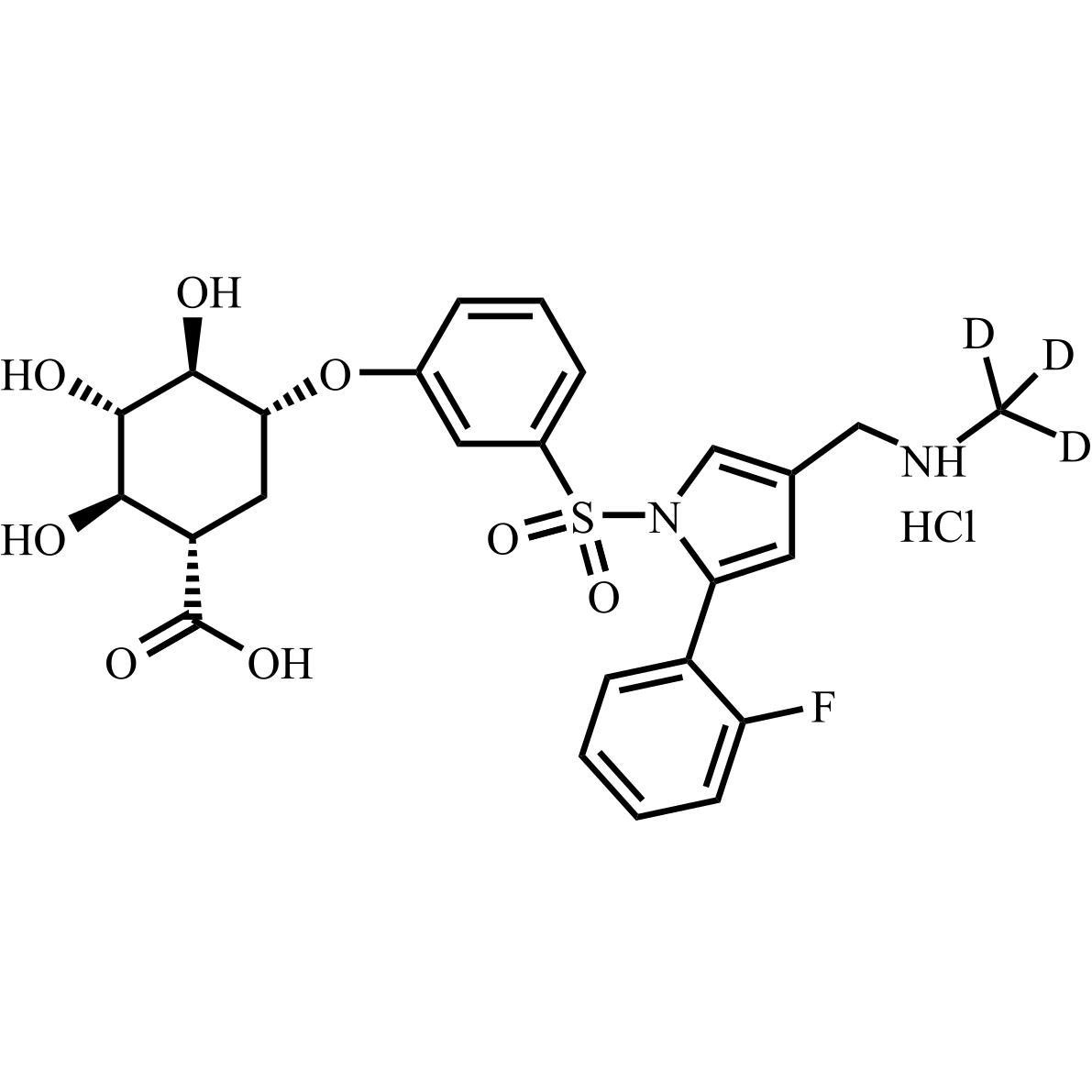 Picture of Vonoprazan Impurity 55-d3 HCl