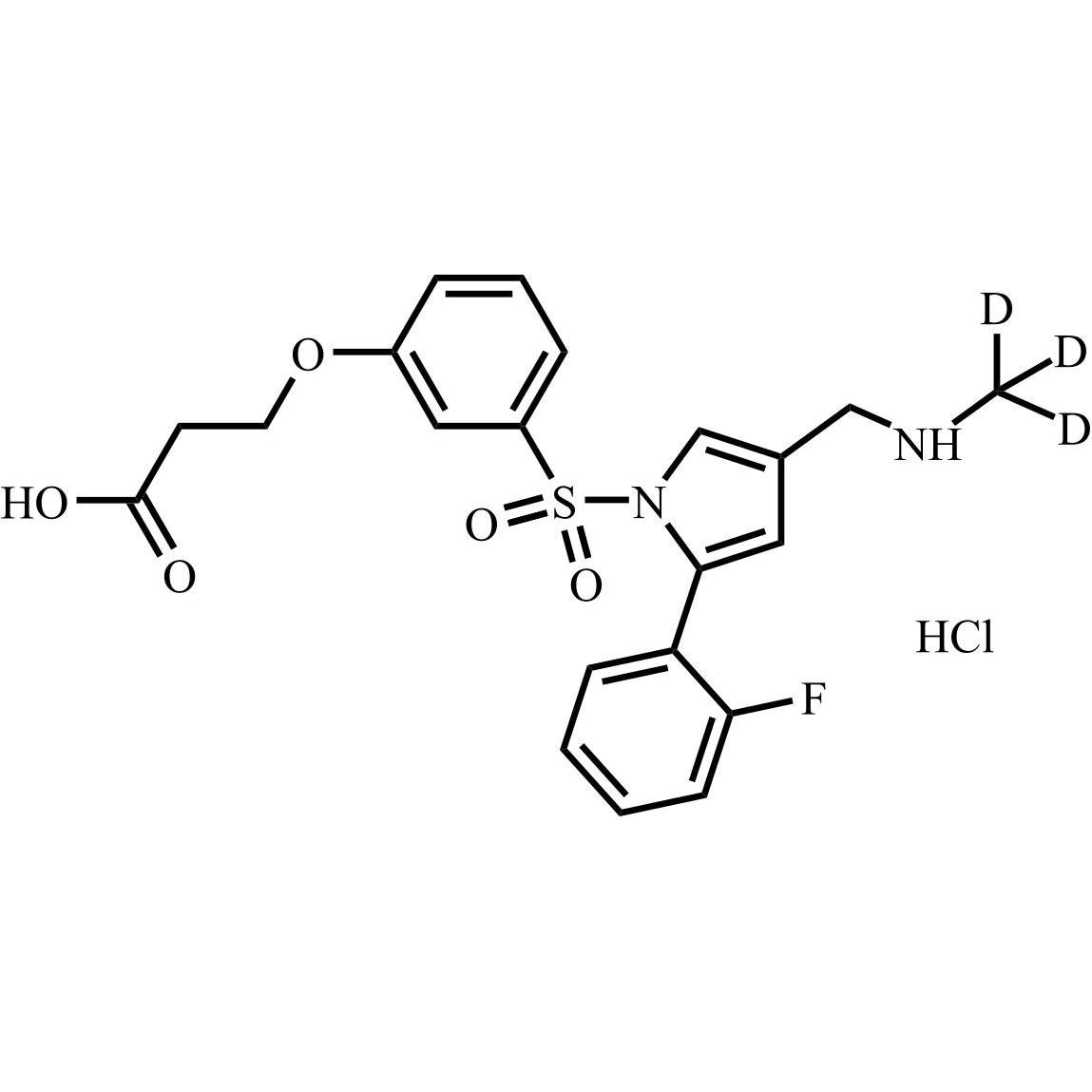 Picture of Vonoprazan Impurity 56-d3 HCl