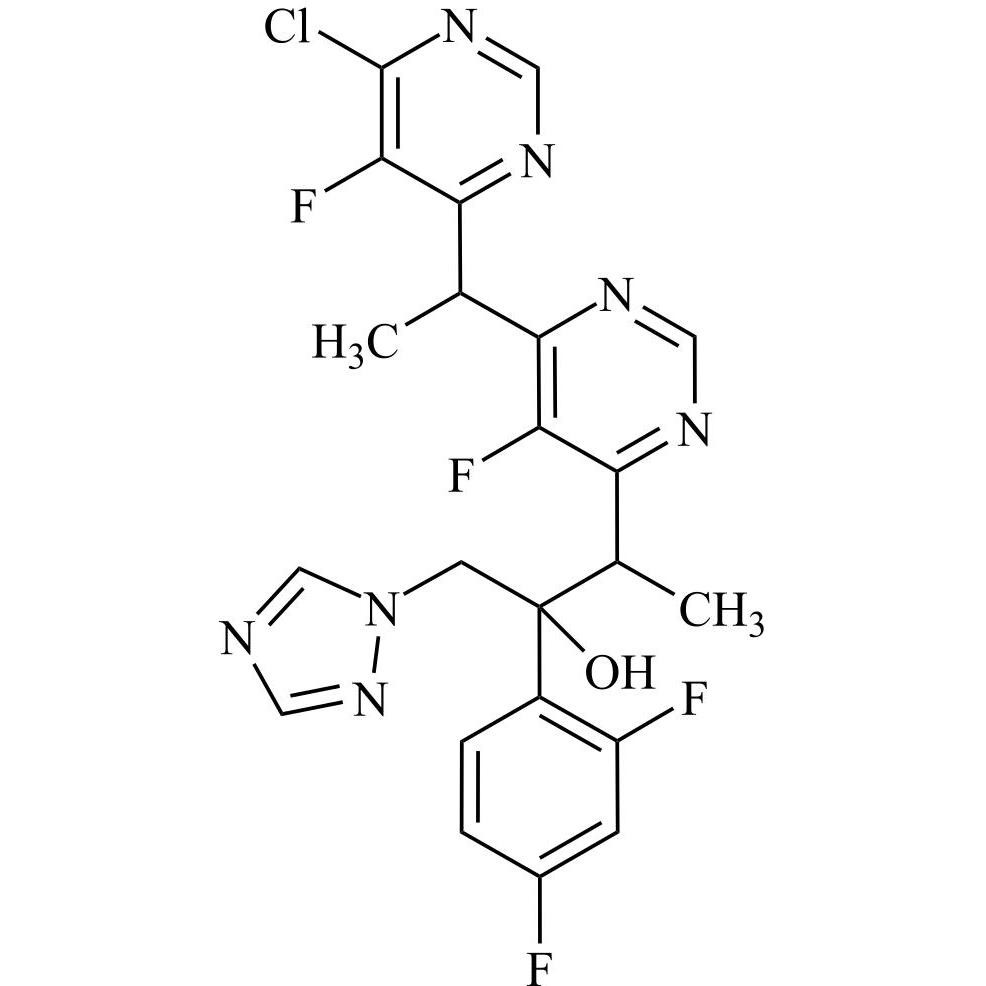 Picture of Voriconazole Impurity 18 (Mixture of Diastereomers)
