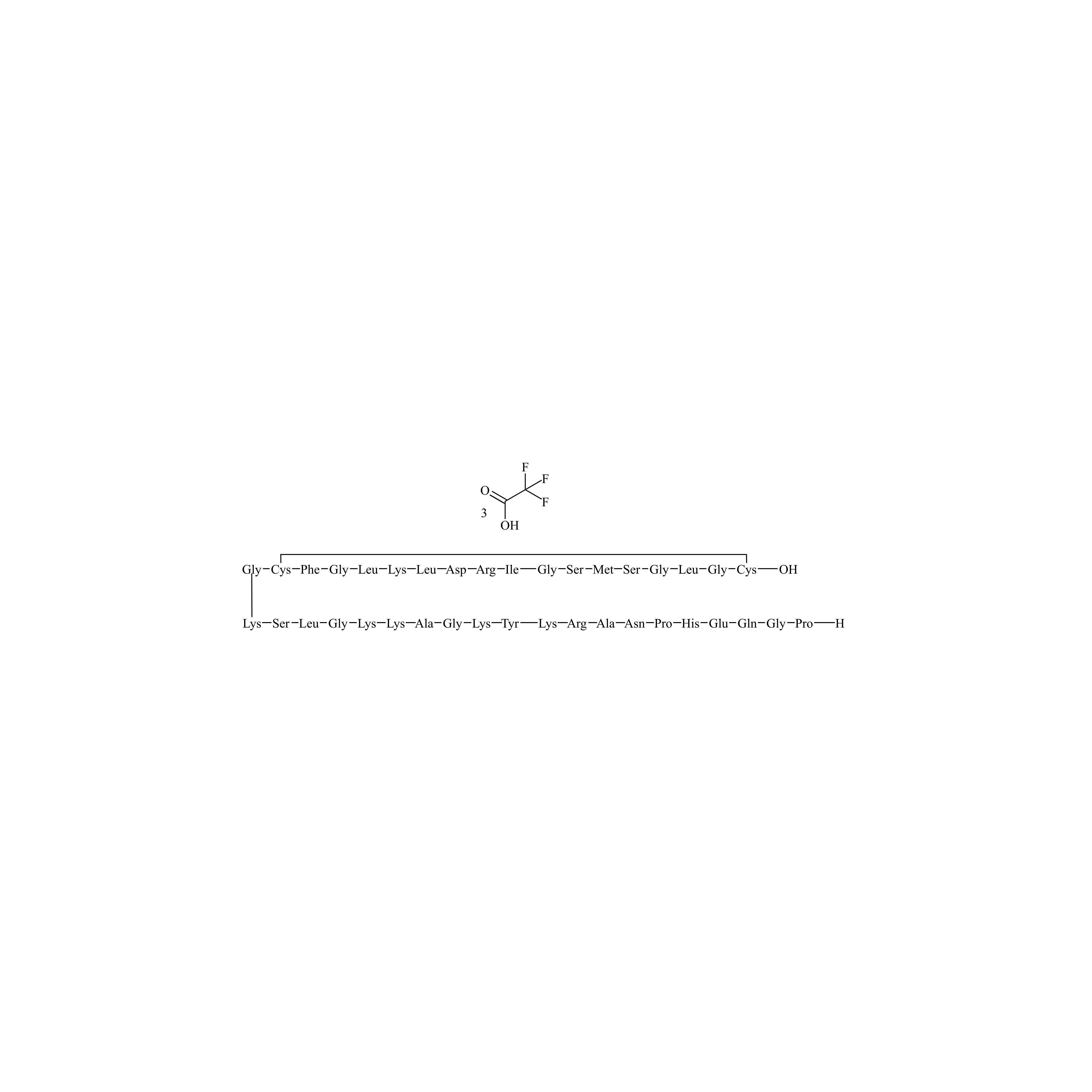 Picture of Vosoritide Impurity 1 Trifluoroacetate(Des Asp 15)