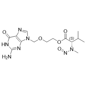 Show details for N-Nitroso Valacyclovir EP Impurity C (N-Nitroso Valacyclovir USP Related Compound C) Picture of N-Nitroso Valacyclovir EP Impurity C (N-Nitroso Valacyclovir USP Related Compound C)
