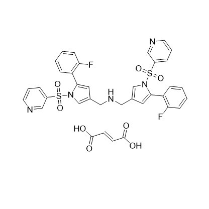 Picture of Vonoprazan N-Desmethyl Dimer Fumarate Salt
