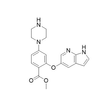 Picture of Venetoclax Piperidine Methylester Impurity