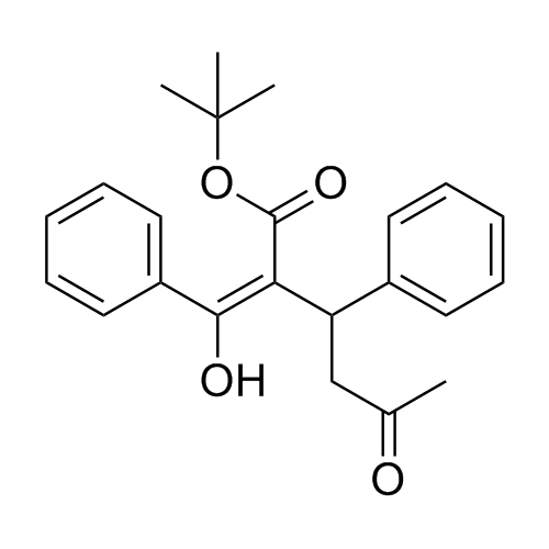 Picture of tert-butyl 2-(hydroxy(phenyl)methylene)-5-oxo-3-phenylhexanoate