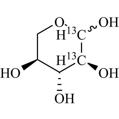 Show details for L-(-)-Xylose-13C2 Picture of L-(-)-Xylose-13C2
