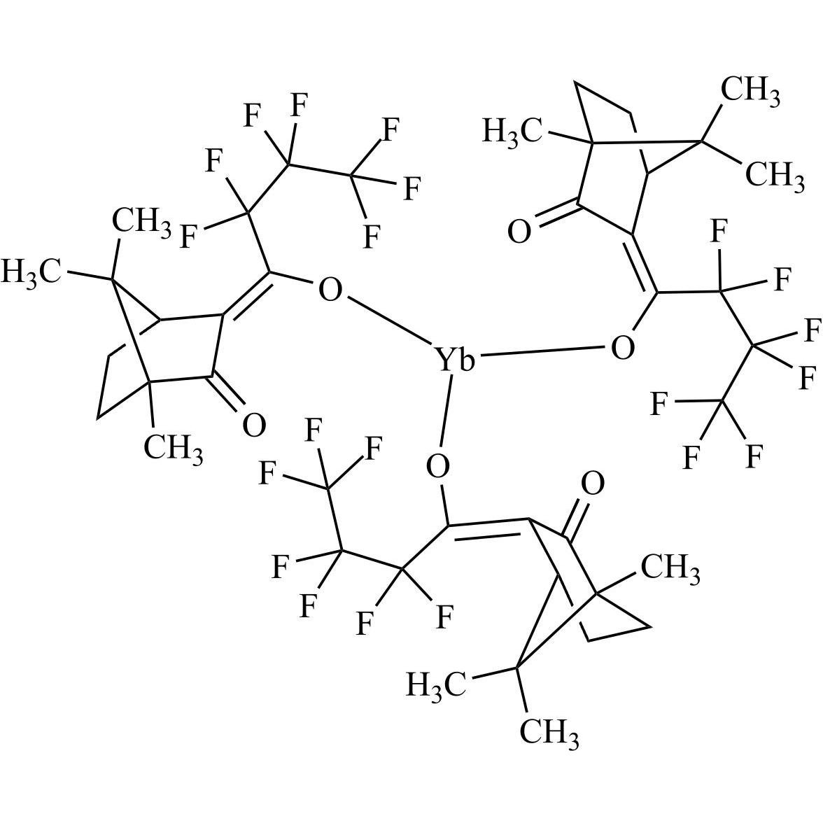 Picture of Ytterbium tris[3-(Heptafluoropropylhydroxymethylene)-(+)-Camphorate