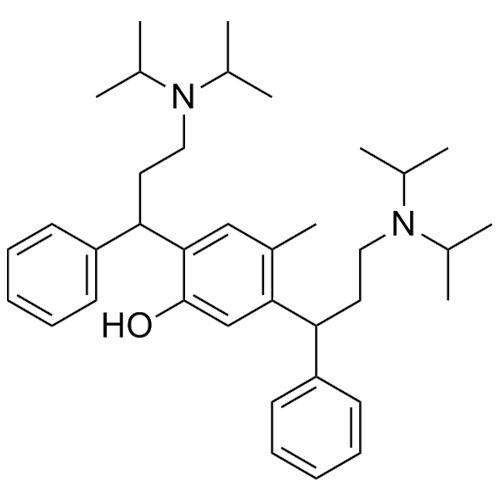 Picture of 2,5-bis(3-(diisopropylamino)-1-phenylpropyl)-4-methylphenol