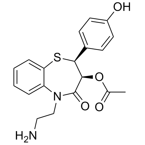 Picture of N,N,O-Tridesmethyl Diltiazem