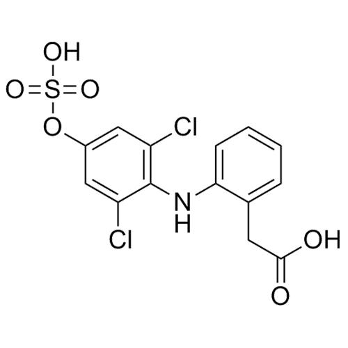 Picture of 4'-Hydroxy Diclofenac Sulfate