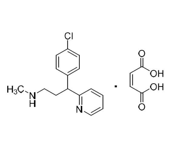 Picture of Chlorphenamine EP Impurity C Maleate