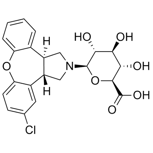 Picture of N-Desmethyl Asenapine glucuronide