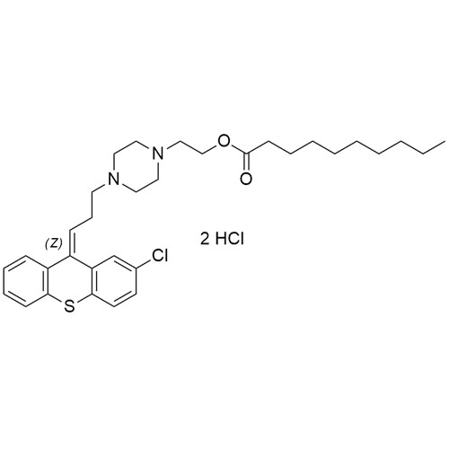 Show details for Zuclopenthixol Decanoate DiHCl Picture of Zuclopenthixol Decanoate DiHCl